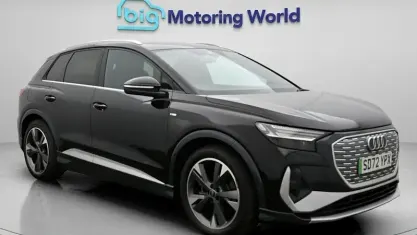 Used Audi Q4 e-tron S-Line 125 kW (170 HP) 2022 Black SUV
