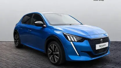Used Peugeot e-208 GTi 100 kW (136 HP) 2022 Blue Hatchback