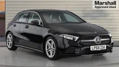 Black Used 2018 Mercedes A180 AMG line Hatchback | £16,526 (Fair price)