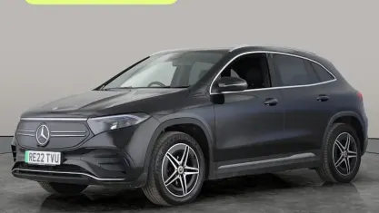Käytetty Mercedes EQA350 AMG line 214 kW (292 HP) 2022 Musta Katumaasturi