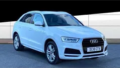 White Used 2018 Audi Q3 S-Line SUV | £14,236 (Fair price)
