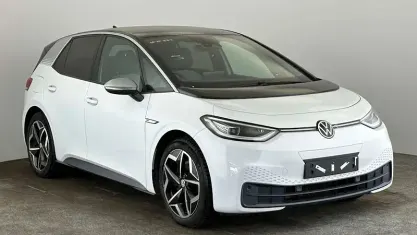 Used VW ID.3 Edition 150 kW (204 HP) 2020 White Hatchback