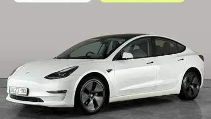 Used Tesla Model 3 Long Range AWD 366 kW (498 HP) 2023 White Sedan