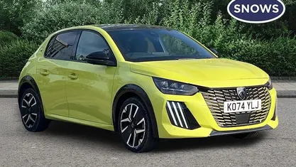 Used Peugeot 208 GTi 102 HP (75 kW) 2024 Yellow Hatchback