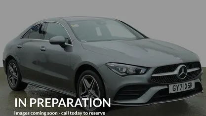 Used Mercedes CLA250e AMG Line Premium 218 HP (160 kW) 2021 Grey Sedan
