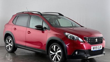Usado Peugeot 2008 GT-line 110 HP (80 kW) 2019 Vermelho SUV