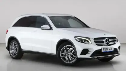 Used Mercedes GLC220 AMG line 170 HP (125 kW) 2017 White SUV