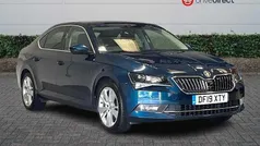 Blue Used 2019 Skoda Superb SE L Executive Hatchback | £12,650 (Fair price)