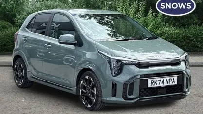 Used Kia Picanto GT-Line S 77 HP (56 kW) 2024 Green Hatchback