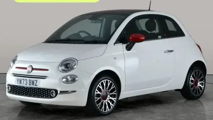 Used Fiat 500 Red 70 HP (51 kW) 2022 White Hatchback