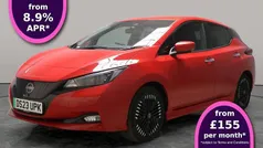 Red Used 2022 Nissan Leaf Tekna Hatchback | £12,007 (Fair price)