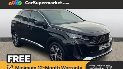 Used Peugeot 3008 Allure Premium 131 HP (96 kW) 2022 Black SUV