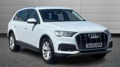 White Used 2022 Audi Q7 Sport SUV | £38,050 (Good price)