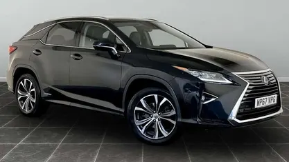 Black Used 2018 Lexus RX450h Luxury Line SUV | £18,995 (Good price)