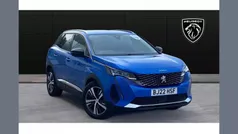 Blue Used 2022 Peugeot 3008 Allure Premium SUV | £20,343 (Fair price)