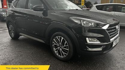Używany Hyundai Tucson Premium 132 KM (97 kW) 2019 Czarny SUV