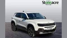 White New 2025 Jeep Avenger Summit SUV | £21,495 (Good price)
