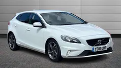Ice white Used 2016 Volvo V40 R-Design Estate | £7,795 (Fair price)