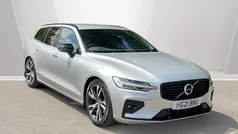 Silver Used 2021 Volvo V60 R-Design Estate | £22,195 (Fair price)