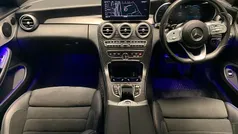 Black Used 2019 Mercedes C300 AMG line Cabriolet | £20,386 (Fair price)