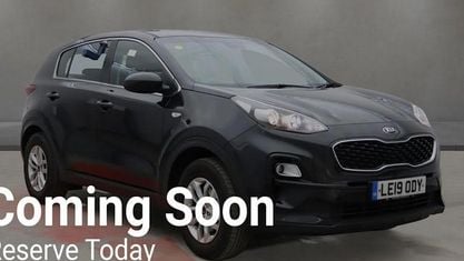 Begagnad Kia Sportage 136 HK (100 kW) 2019 Svart SUV
