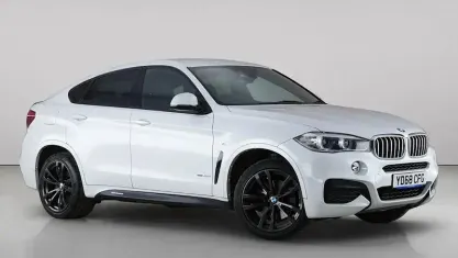 Used BMW X6 M Sport 313 HP (230 kW) 2018 White SUV