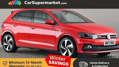 Red Used 2021 VW Polo GTI Hatchback | £17,176 (Good price)