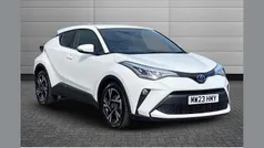 White Used 2023 Toyota C-HR Design SUV | £22,350 (Fair price)