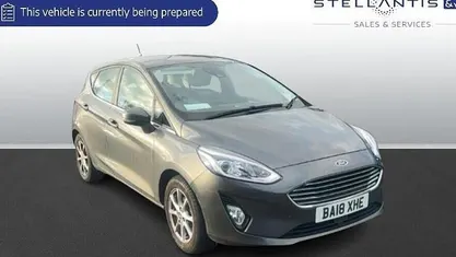 Grey Used 2018 Ford Fiesta Zetec Hatchback | £6,254 (Fair price)