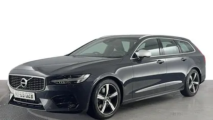 Grey Used 2019 Volvo V90 R-Design Estate | £19,160 (Fair price)