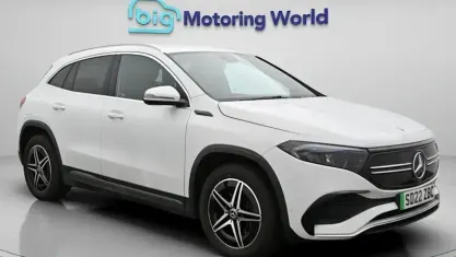 Used Mercedes EQA250 AMG line 139 kW (190 HP) 2022 White SUV