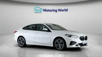 Used BMW 218 Sport Line 136 HP (100 kW) 2022 White Coupe