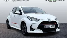 White Used 2022 Toyota Yaris Hybrid Design Hatchback | £16,500 (Fair price)