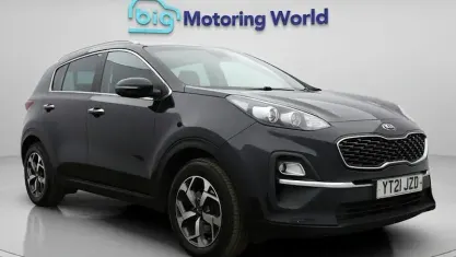 Begagnad Kia Sportage 136 HK (100 kW) 2021 Svart SUV