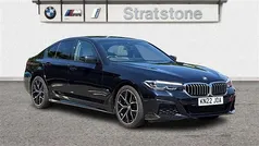 Black Used 2022 BMW 520 M Sport Sedan | £28,950 (Fair price)