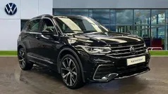Black Used 2021 VW Tiguan R-line SUV | £25,051 (Fair price)