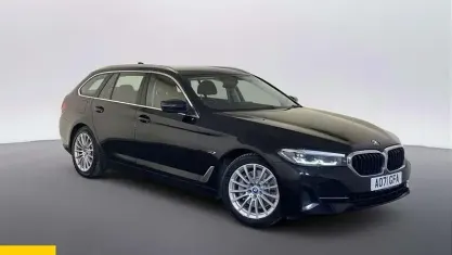 Used BMW 530e Comfort Edition 292 HP (214 kW) 2021 Black Estate