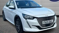 White Used 2021 Peugeot e-208 Allure Hatchback | £11,094 (Fair price)