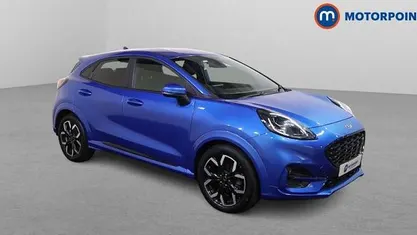 Used Ford Puma ST-Line X 125 HP (91 kW) 2020 Blue SUV