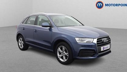 Używany Audi Q3 Sport 150 KM (110 kW) 2017 Niebieski SUV