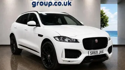 Used Jaguar F-Pace Chequered Flag 180 HP (132 kW) 2019 White SUV