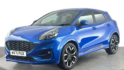 Used Ford Puma ST-Line X 125 HP (91 kW) 2021 Blue SUV