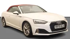 White Used 2020 Audi A5 Cabriolet Sport Cabriolet | £23,000 (Fair price)