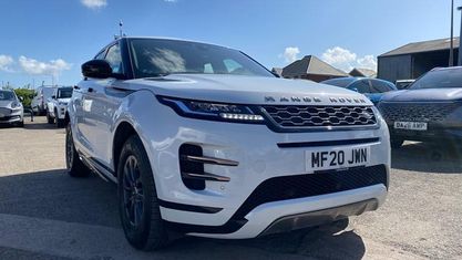Begagnad Land Rover Range Rover evoque R-Dynamic 152 HK (111 kW) 2020 Vit SUV