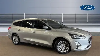 Used Ford Focus Titanium 125 HP (91 kW) 2020 Silver Estate