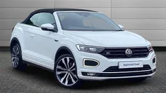 White Used 2022 VW T-Roc Cabriolet R-line Cabriolet | £24,650 (Fair price)