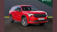 Velvet red metallic Used 2025 Skoda Kodiaq SportLine SUV | £35,795 (Fair price)