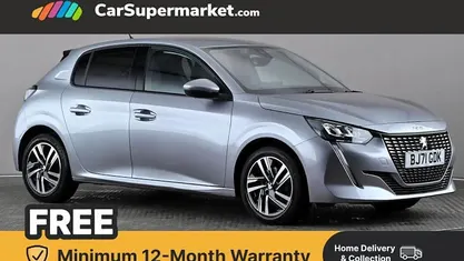 Used Peugeot 208 Allure 102 HP (75 kW) 2021 Grey Hatchback