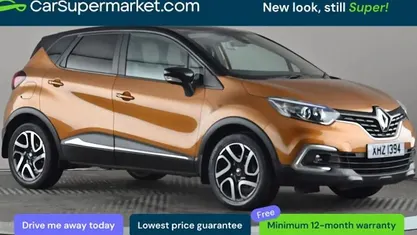 Used Renault Captur Iconic 90 HP (66 kW) 2019 Orange/black SUV