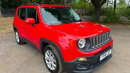 Used Jeep Renegade Longitude 140 HP (102 kW) 2016 Red SUV